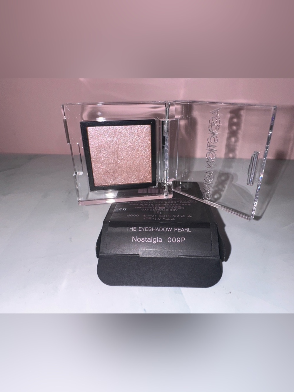 Addiction Tokyo Nostalgia 009P Pearl Eyeshadow - Soft Pink Shimmer